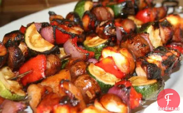 Pollo y Verduras a la Parrilla