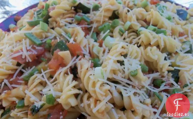 Ensalada de Orzo de Calabacín y Albahaca