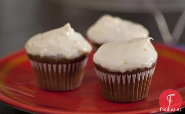 Mini Muffins de Calabacín con Glaseado de Naranja y Arce