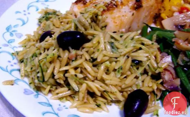 Ensalada de Calabacín y Orzo