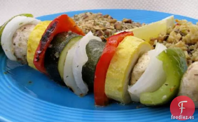 Brochetas de Calabaza