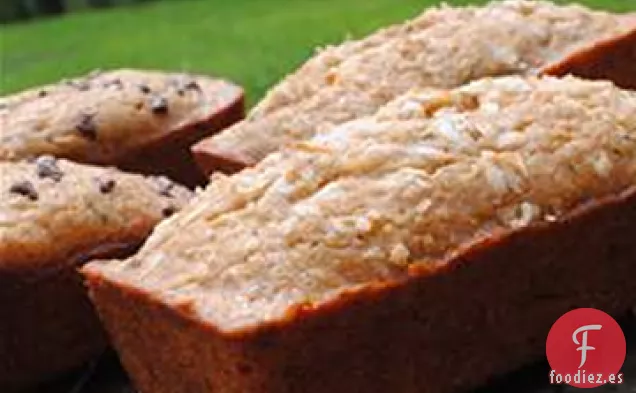 Pan de Calabacín Con Mantequilla de Miel