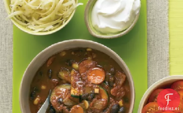 Chile Vegetariano de Frijoles Negros