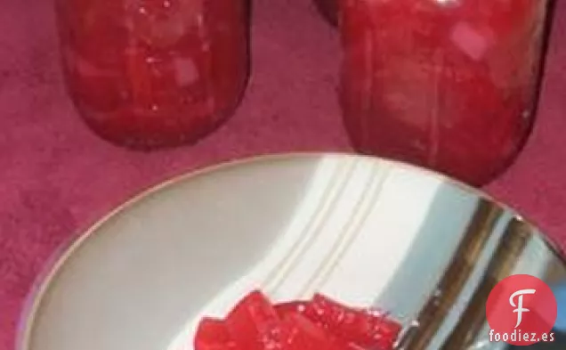 Anillos de Manzana Simulados Picantes