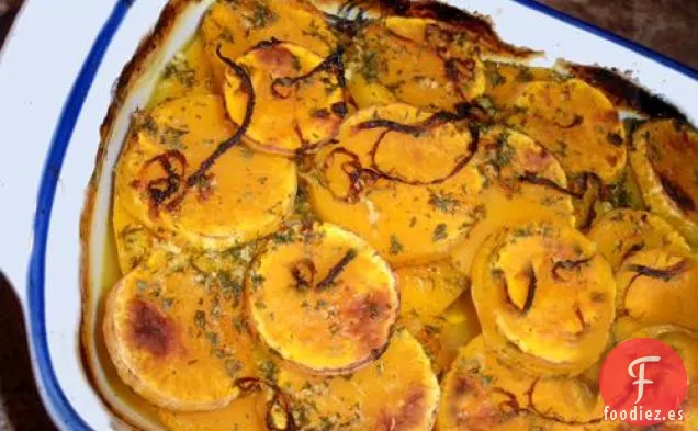 Calabaza Al Horno Con Naranja