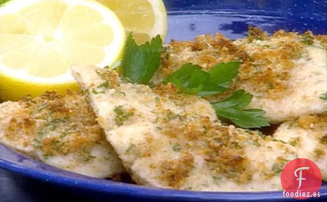 Lubina al Horno con Queso Romano