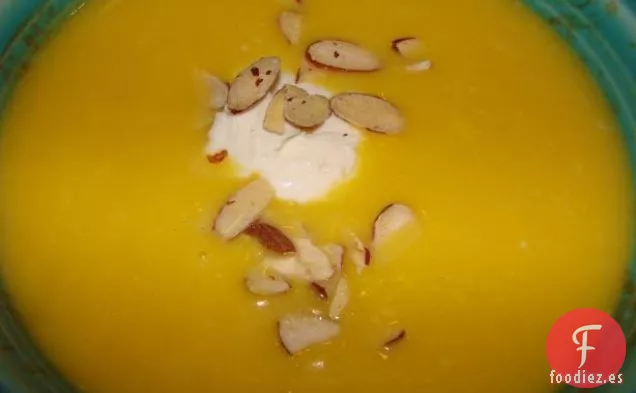 Sopa de Calabaza de Cabeza de Tomate