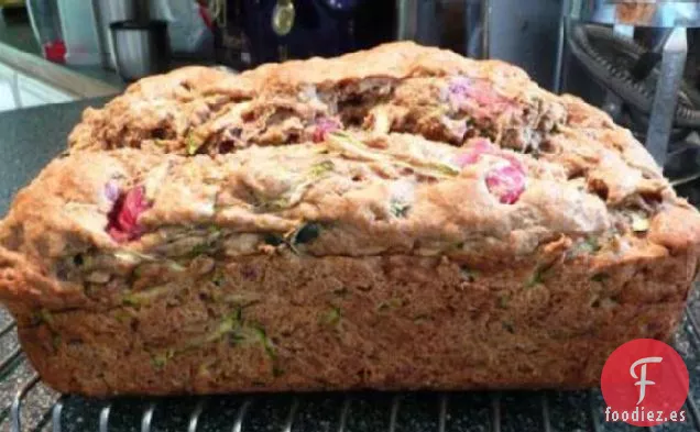 Pan de Calabacín con Arándanos