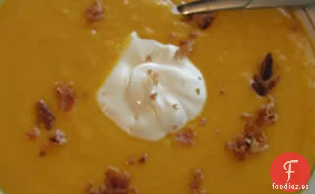 Sopa Cremosa de Calabaza