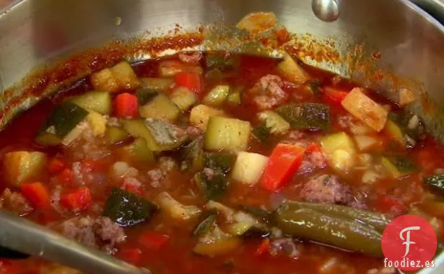 Sopa Mexicana de Albóndigas