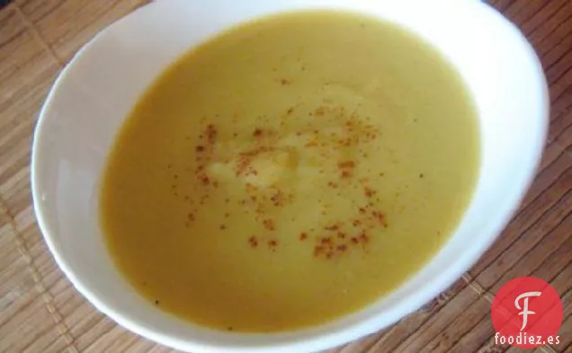 Sopa de Calabaza de Bellota con Jengibre
