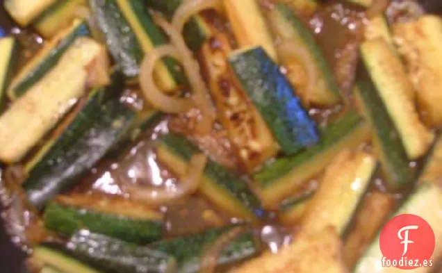 Calabacín Teriyaki
