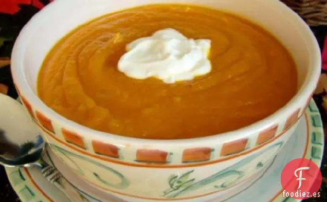 Sopa de Calabaza Asada
