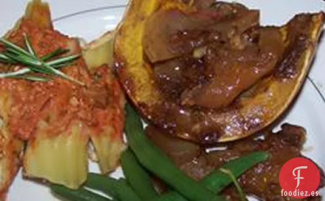 Pastel de Calabaza y Manzana
