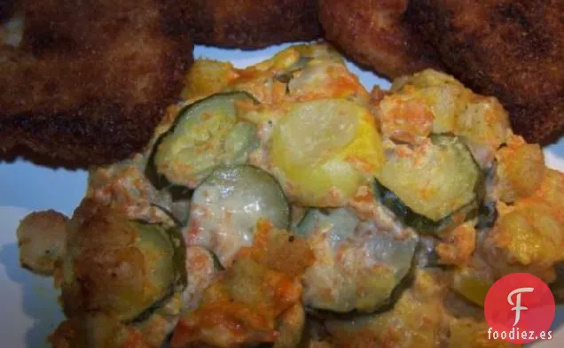 Cazuela de Calabaza y Zanahoria de Verano