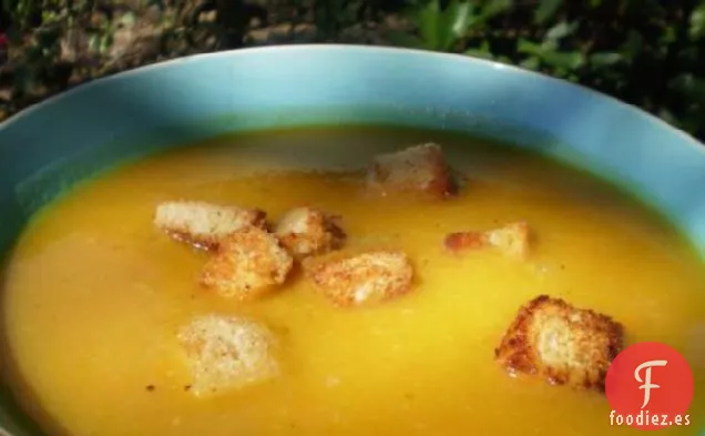Sopa de Calabaza de Invierno