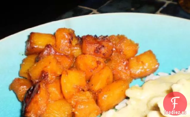 Calabaza Asada con Costra de Especias