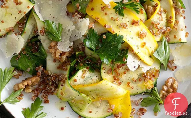 Ensalada de Calabaza de Verano y Quinua Roja con Nueces