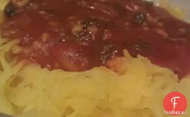 Calabaza Espagueti Picante