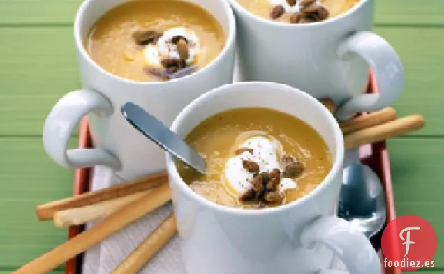 Sopa de Calabaza en Puré