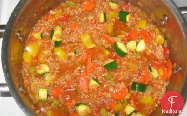 Estofado Peruano de Quinua....(Vegano / Vegetariano)