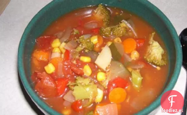 Deliciosa Sopa de Verduras