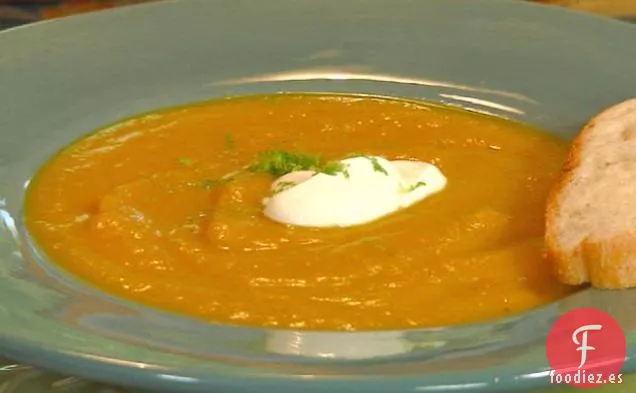 Sopa de Calabaza al Curry