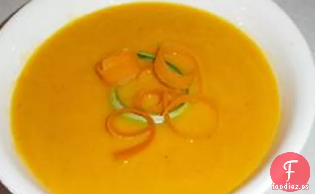 Sopa de Zanahoria y Jengibre