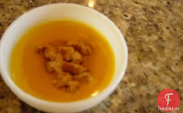 Sopa de Calabaza Dulce y Cremosa