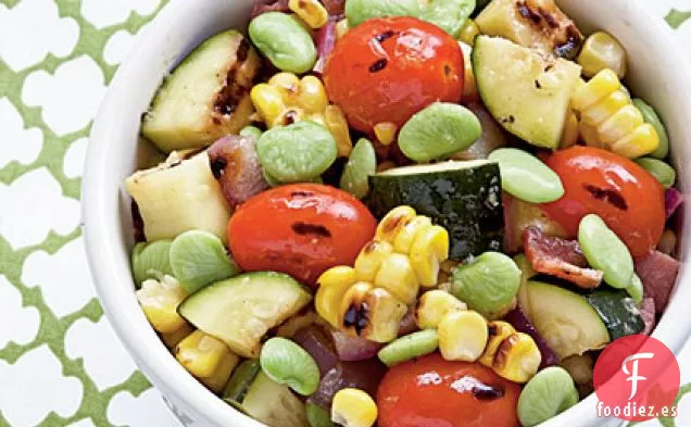 La Parrilla De Verano De Verduras Succotash