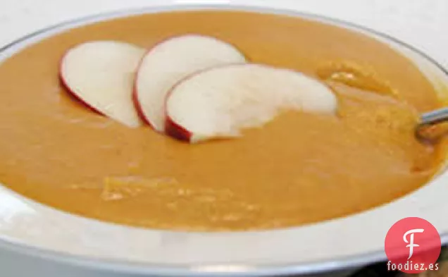 Calabaza Cremosa Con Sopa De Canela