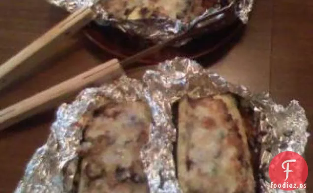 Calabacín Relleno a La Parrilla Mediterráneo