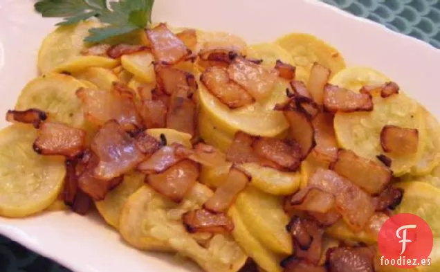 Calabaza Salteada Con Cebolla