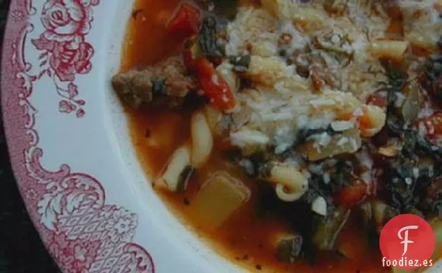 Sopa de Salchicha Italiana