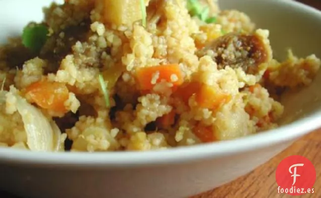 Verduras marroquíes y Cuscús