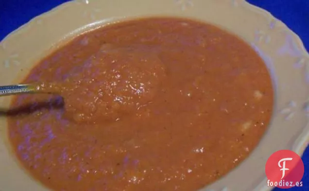 Sopa de Calabaza y Frijoles Blancos