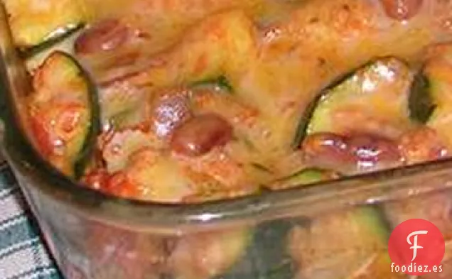 Cazuela de Calabacín Picante al Estilo Mexicano