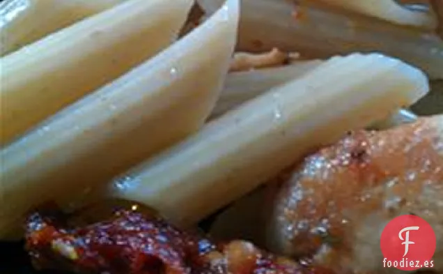 Pasta, Pollo y Tomates Secados al Sol