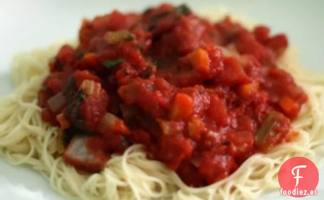 Salsa de Espaguetis de Verduras