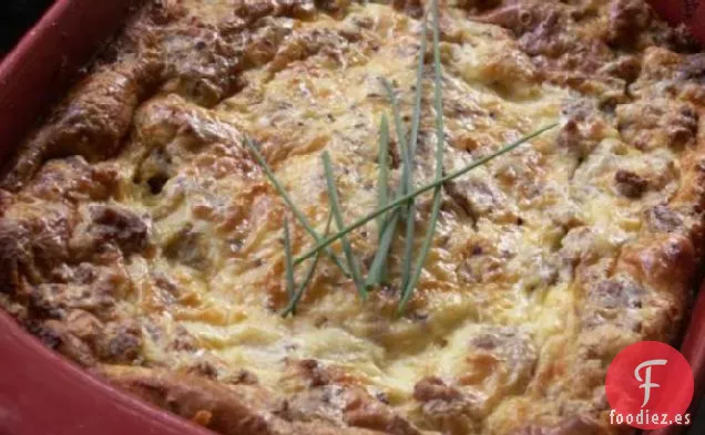 Pastel de Salchicha Fácil