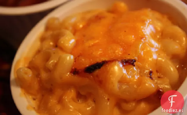 Macarrones a Rayas con Queso