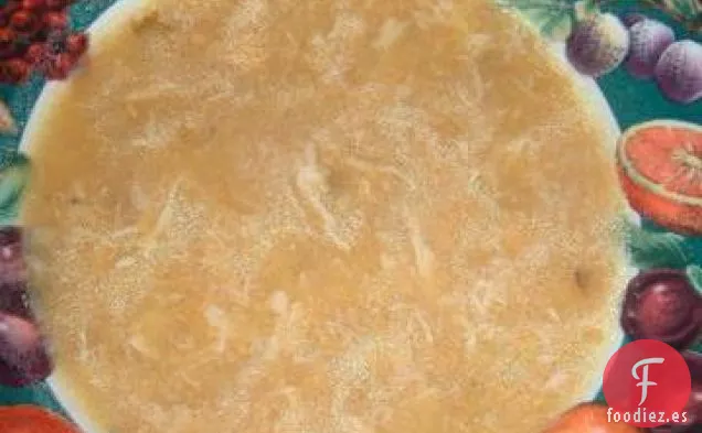 Sopa de Pollo y Maíz Dulce