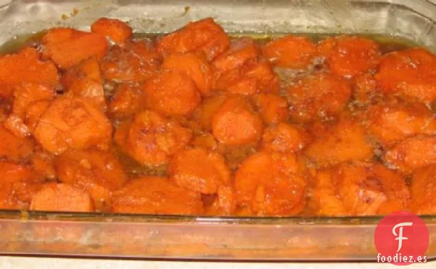 Batatas de Batata de Acción de Gracias de la Abuela