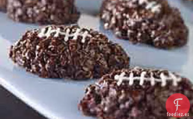 Bocados de Fútbol Chocolateados