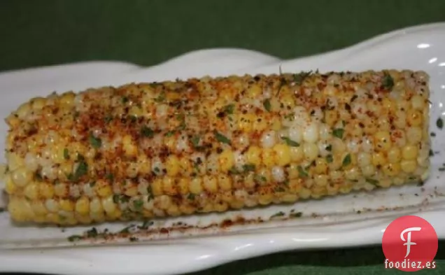 Maíz con Ajo y Pimienta
