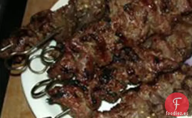 Bocados de Carne A La Parrilla Dulces