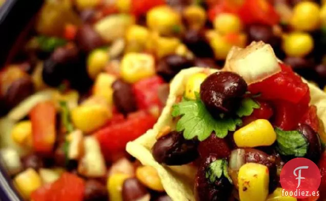 Otra Salsa de Frijoles Negros y Maíz