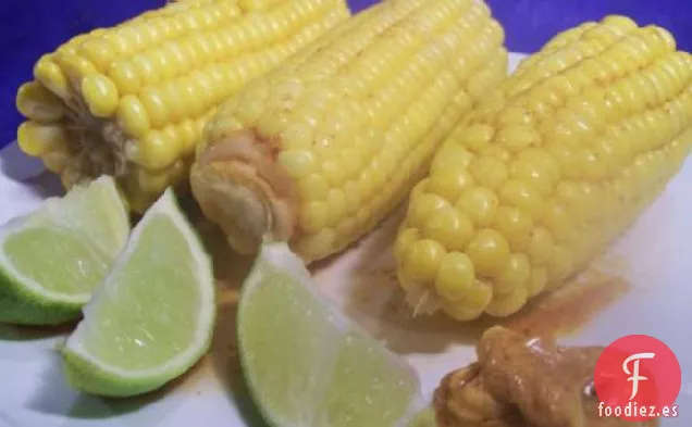 Maíz Dulce con Chipotle y Lima