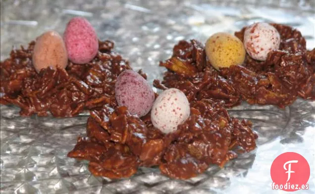 Nidos de Pascua de Chocolate
