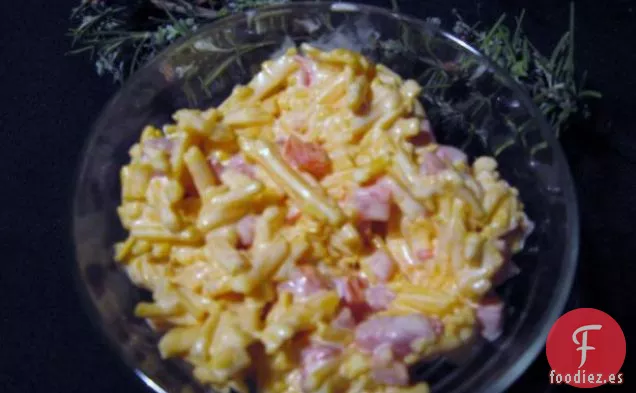 Cazuela de Jamón con Queso y Coliflor